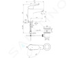 Ideal Standard CeraFlex - Umyvadlová baterie Grande s výpustí, BlueStart, chrom B1715AA
