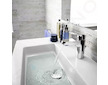 Ideal Standard CeraFlex - Umyvadlová baterie Grande s výpustí, BlueStart, chrom B1715AA