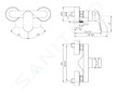 Ideal Standard Ceralife O - Sprchová baterie, chrom BE028AA