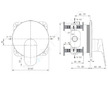 Ideal Standard Ceralife O - Sprchová baterie pod omítku, chrom BE024AA