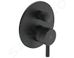 Ideal Standard CeraLine - Baterie pod omítku pro 2 spotřebiče, černá BD139XG