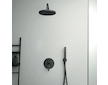 Ideal Standard CeraLine - Sprchový set s baterií pod omítku, s tělesem, průměr 20 cm, matná černá BD193XG
