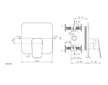 Ideal Standard CeraPlan - Baterie pod omítku, chrom BD254AA