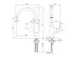 Ideal Standard CeraPlan - Dřezová baterie, BlueStart, chrom BD334AA