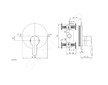 Ideal Standard Ceraplus II - Sprchová baterie pod omítku, chrom A6865AA