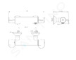 Ideal Standard Ceraplus II - Termostatická sprchová baterie, chrom A6871AA