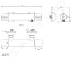 Ideal Standard Ceraplus II - Termostatická sprchová baterie, chrom A6872AA
