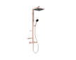 Ideal Standard Ceratherm ALU+ - Sprchový set s termostatem, 26x26 cm, 2 proudy, rosé BE210RO