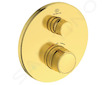 Ideal Standard CeraTherm Navigo - Termostatická sprchová baterie pod omítku, Brushed Gold A7295A2
