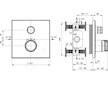 Ideal Standard CeraTherm Navigo - Termostatická sprchová baterie pod omítku, chrom A7301AA
