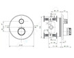 Ideal Standard CeraTherm Navigo - Termostatická sprchová baterie pod omítku, hedvábná černá A7295XG