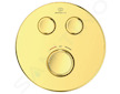 Ideal Standard CeraTherm Navigo - Termostatická sprchová baterie pod omítku pro 2 spotřebiče, Brushed Gold A7296A2