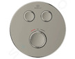 Ideal Standard CeraTherm Navigo - Termostatická sprchová baterie pod omítku pro 2 spotřebiče, Silver Storm A7296GN