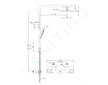 Ideal Standard CeraTherm - Sprchový set s termostatem, 30x20 cm, 3 proudy, chrom A7705AA
