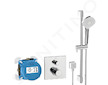 Ideal Standard CeraTherm - Sprchový set s termostatem pod omítku, s tělesem, 3 proudy, chrom A7599AA