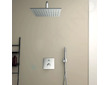 Ideal Standard CeraTherm - Sprchový set s termostatem pod omítku, s tělesem, 30x30 cm, chrom A7572AA