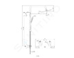 Ideal Standard CeraTherm - Sprchový set T100 s termostatem, 20 cm, 3 proudy, chrom A7240AA