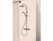 Ideal Standard CeraTherm - Sprchový set T25 s termostatem, 20 cm, 1 proud, černá A7545XG