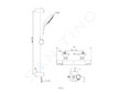 Ideal Standard CeraTherm - Sprchový set T25 s termostatem, 3 proudy, chrom A7203AA
