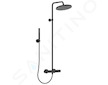 Ideal Standard CeraTherm - Sprchový set T25 s termostatem, 30 cm, 1 proud, černá BC748XG
