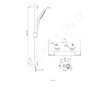Ideal Standard CeraTherm - Sprchový set T50 s termostatem, 3 proudy, chrom A7217AA