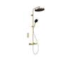 Ideal Standard Ceratherm T125+ - Sprchový set s termostatem, průměr 30 cm, 3 proudy, kartáčované zlato A7689A2