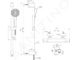 Ideal Standard Ceratherm T25 - Sprchový set s termostatem, 2 proudy, chrom A8515AA