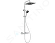 Ideal Standard Ceratherm T25+ - Sprchový set s termostatem, 26x26 cm, 2 proudy, chrom A8498AA