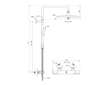 Ideal Standard Ceratherm T25+ - Sprchový set s termostatem, 26x26 cm, 2 proudy, chrom A8530AA