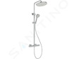 Ideal Standard Ceratherm T25 - Sprchový set s termostatem, průměr 26 cm, 2 proudy, chrom A8495AA