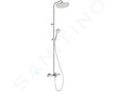 Ideal Standard Ceratherm T25 - Sprchový set s vanovým termostatem, průměr 25 cm, 2 proudy, chrom A8480AA