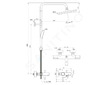 Ideal Standard Ceratherm T25 - Sprchový set s vanovým termostatem, průměr 25 cm, 2 proudy, chrom A8480AA