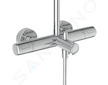 Ideal Standard Ceratherm T25 - Sprchový set s vanovým termostatem, průměr 25 cm, 2 proudy, chrom A8480AA