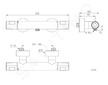 Ideal Standard CeraTherm - Termostatická sprchová baterie, chrom A7229AA