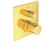 Ideal Standard CeraTherm - Termostatická sprchová baterie pod omítku, Brushed Gold A6956A2