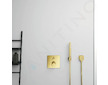 Ideal Standard CeraTherm - Termostatická sprchová baterie pod omítku, Brushed Gold A6956A2