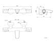 Ideal Standard CeraTherm - Termostatická vanová baterie, chrom A7238AA