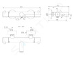 Ideal Standard CeraTherm - Termostatická vanová baterie, Magnetic Grey A7588A5