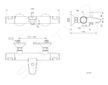 Ideal Standard CeraTherm - Termostatická vanová baterie T25, chrom A7206AA