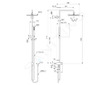 Ideal Standard Ceratwist T25 - Sprchový set bez baterie, průměr 25 cm, hedvábná černá BE206XG