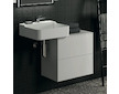 Ideal Standard Conca - Umyvadlová skříňka, 60x55x37cm, 2 zásuvky, matná bílá T4327Y1