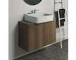 Ideal Standard Conca - Umyvadlová skříňka, 80x54x37 cm, 2 zásuvky, tmavý ořech T3994Y5