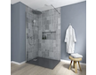 Ideal Standard Connect 2 - Sprchová stěna Wetroom 80 cm, silver bright/čiré sklo K9376EO