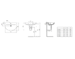 Ideal Standard Connect Air - Umyvadlo 60x46 cm, s přepadem, otvor pro baterii, s Ideal Plus, bílá E0694MA