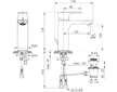Ideal Standard Connect Air - Umyvadlová baterie Grande s výpustí, chrom A7054AA
