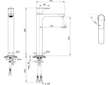 Ideal Standard Connect Air - Umyvadlová baterie Slim, BlueStart, chrom A7028AA