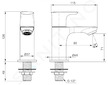 Ideal Standard Connect Air - Umyvadlový ventil, chrom A7031AA