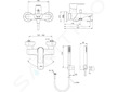 Ideal Standard Connect Air - Vanová baterie s příslušenstvím, chrom A7056AA