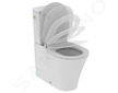 Ideal Standard Connect Air - WC kombi mísa, spodní/zadní odpad, AquaBlade, bílá E013701
