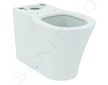 Ideal Standard Connect Air - WC kombi mísa, spodní/zadní odpad, AquaBlade, Ideal Plus, bílá E0137MA